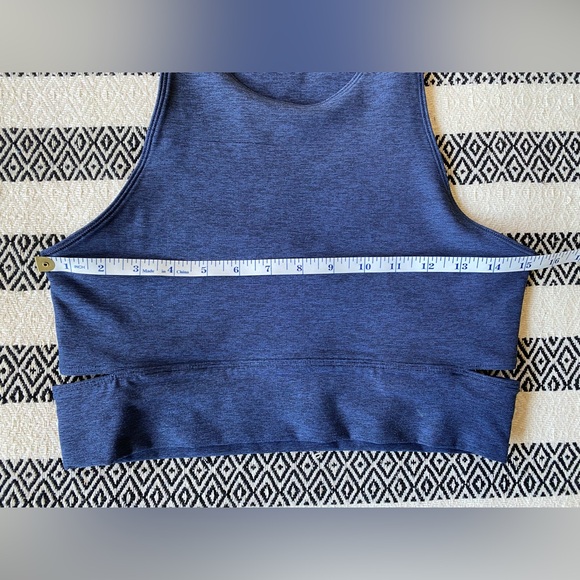 Outdoor Voices Slashback Crop Top, blue - Medium - Picture 10 of 13